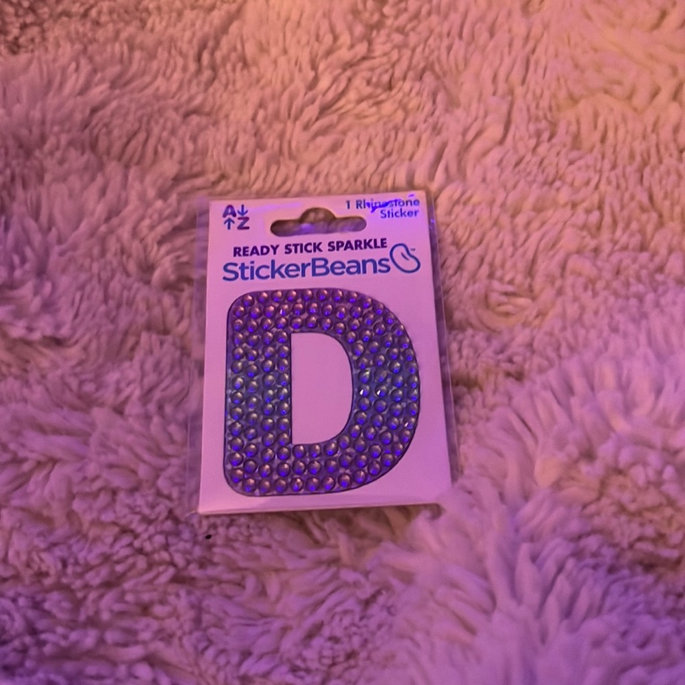 D shiny sticker beam
